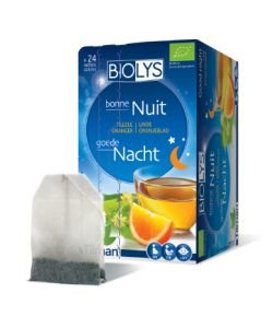 Infusion lime-orange (Sleep & quiet) BIO, 24 sachets